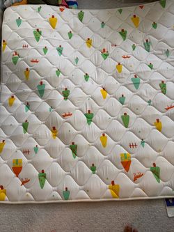 Kids Quilted Play Mat with Colorful Print