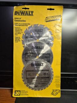 Brand New Ryobi 5-3/8"; 3-blade Cicular Saw Combo Set (16T, 30T, 78T).