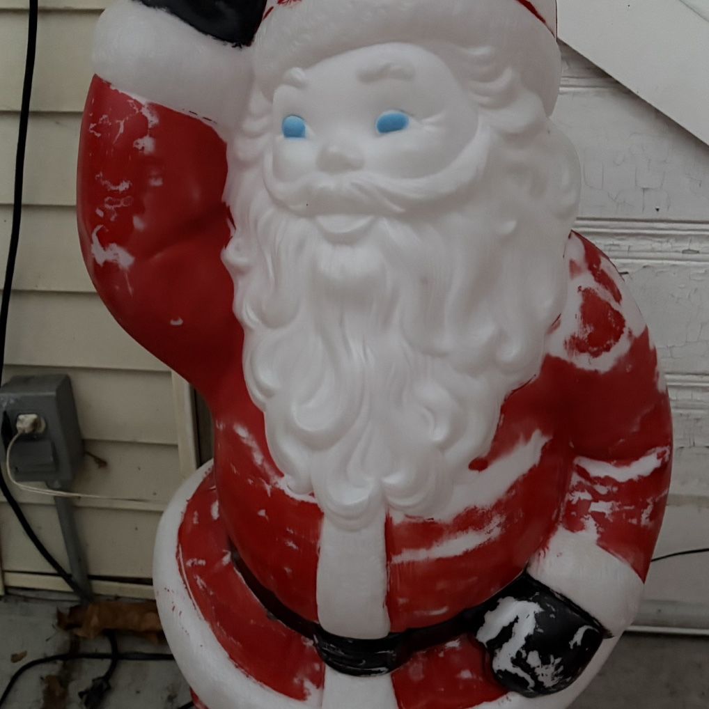 Vintage Santa Waving Blowmold for Sale in Merrionett Pk, IL - OfferUp