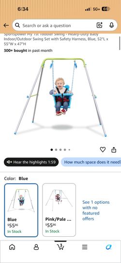 Baby swing