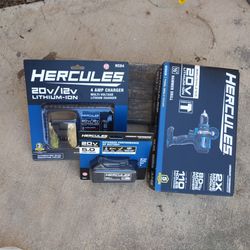 Hercules brushless hammer drill