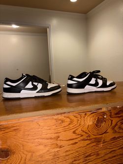 Nike Dunk Low Black and White Sneakers Size 11