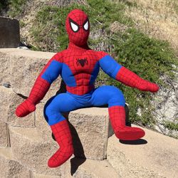 Vintage marvel spiderman plush