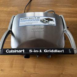 Cuisinart 5-in -1 griddler for sale - $50