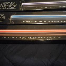 3 Star Wars Lightsabers