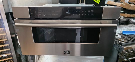 NEW Forno 30 in  Built-In Drawer Microwave stainless steel