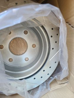 Yukon/suburban Slotted Rotors/brakes, 2000-2005 REAR