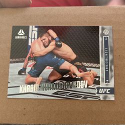 KHABIB NURMAGOMEDOB TRADING CARD 