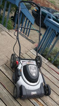 Task Force 12 Amp 20 in. Electric Lawn Mower for Sale in Tacoma WA OfferUp