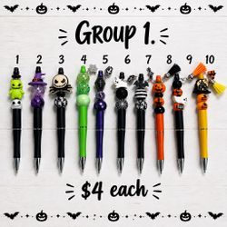 Halloween Pens, Key-Chains & Bracelets