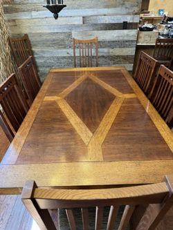 Table And 8 Chairs