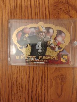 1996 Bret Farve Pacific Crown Baseball Card 