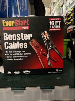 Everstart booster cable