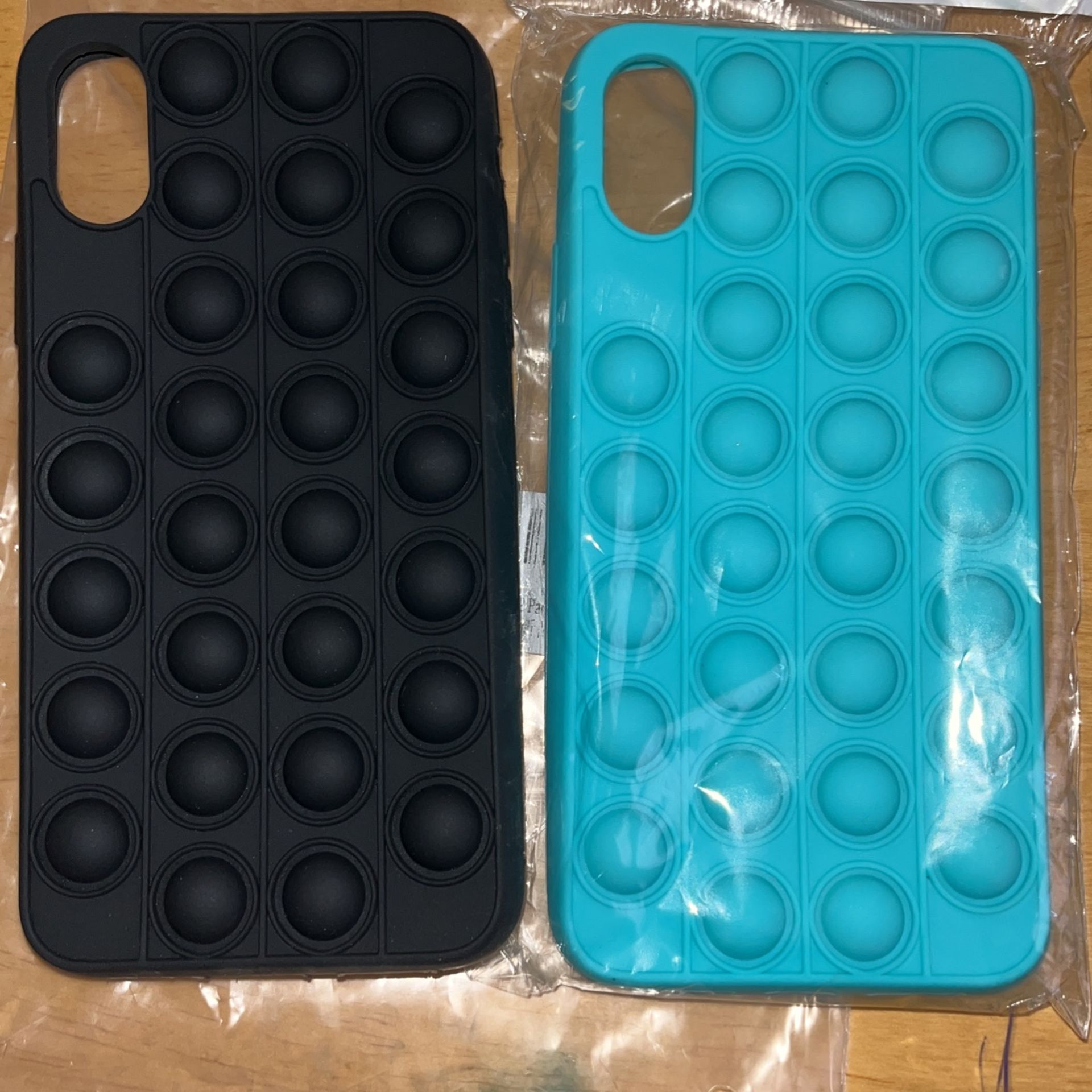 2 Brand new Pop It iPhone X/XS Case