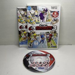 Deca Sports 3 Wii CIB With Manual Good Condition *TESTED*