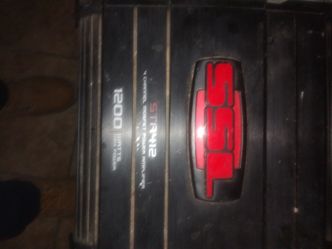 Sound storm/mossfet 1200 w 4 channel amplifier