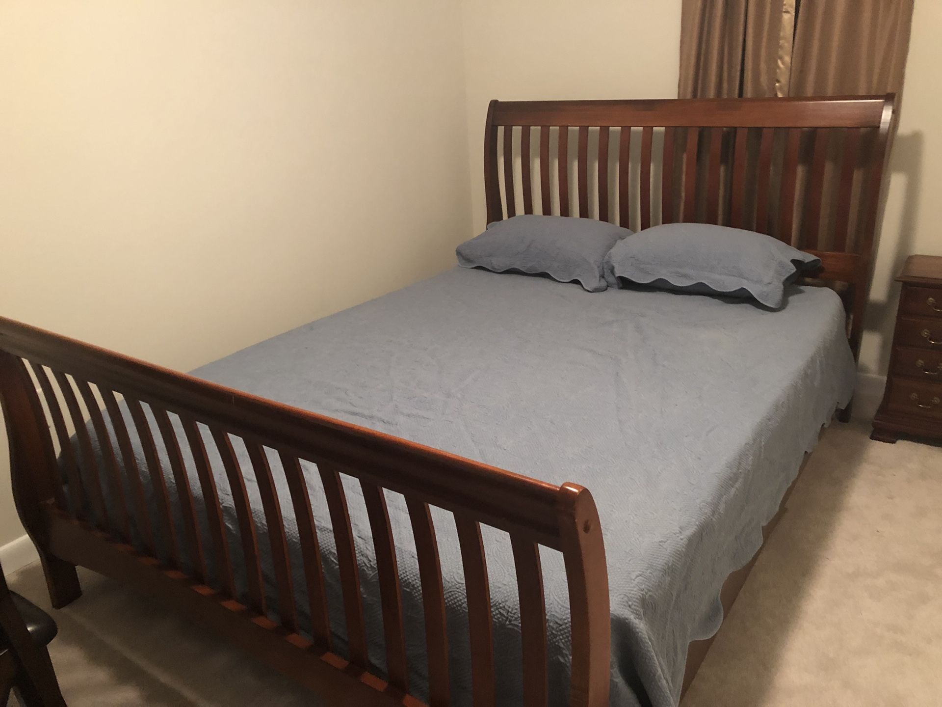 Queen bed frame