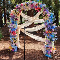 Wildflower Wedding  Arch