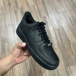 All Black Air Forces Size 9.5 No Box Brand New $75 Pick Up Only