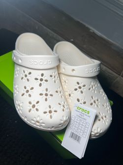 classic floral cut out clog k