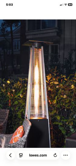 Hampton Bay outdoor Pyramid heaters (2)