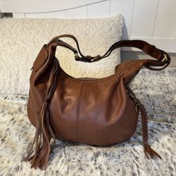 Lucky Brand Natural Leather Women ‘s Handbag . NEW