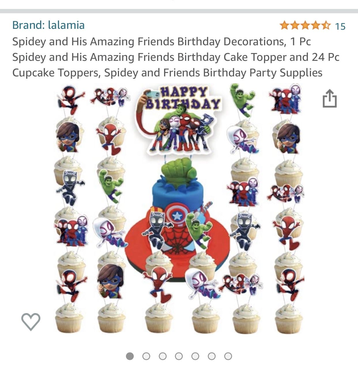 Spidey & Friends Birthday Party