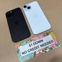 Apple IPhone 15 5G - Only $1 Today Pay The Rest Later! 