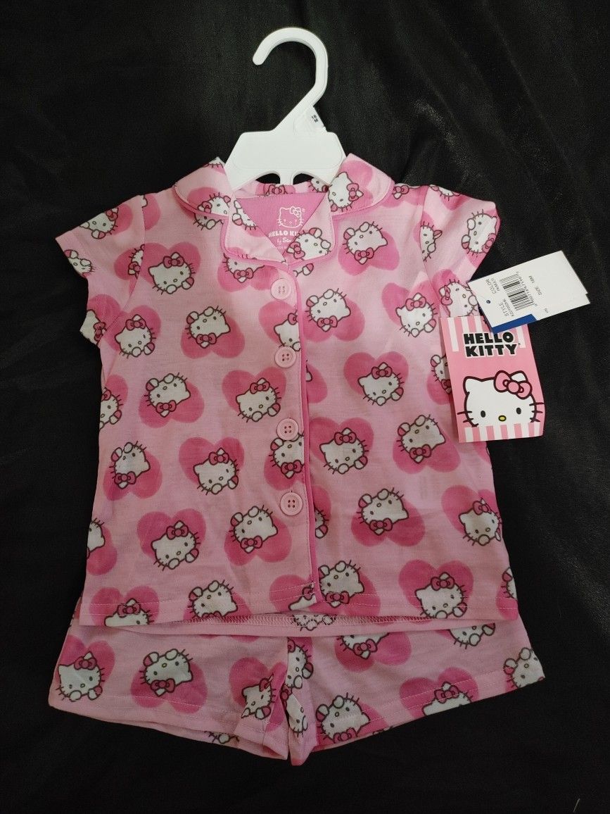 Hello Kitty Pajamas - New - Multiple Sizes