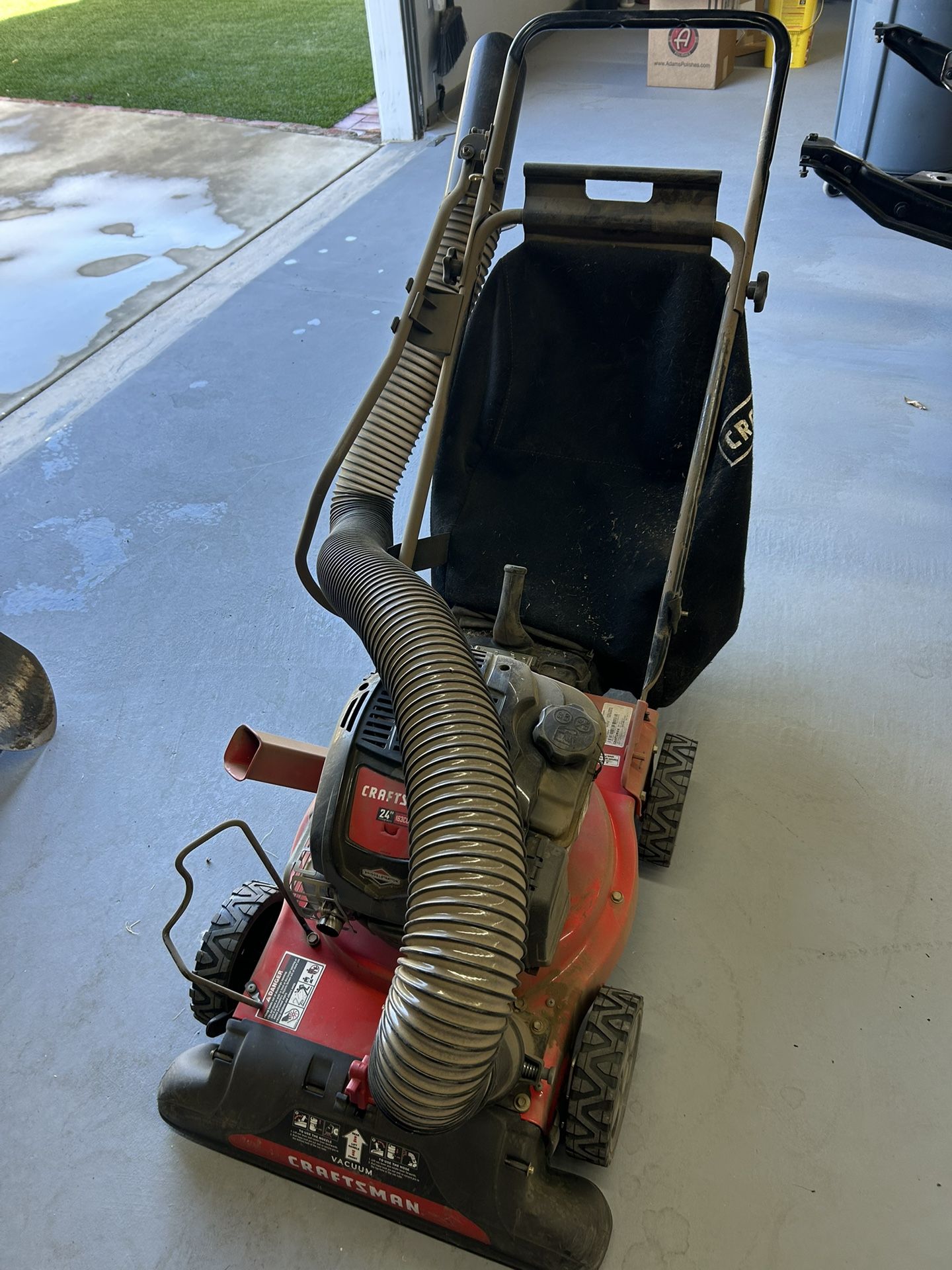 Craftsman Yard Vacuum Vac Turf Lawn Leaf Blower Chipper Shredder Mulcher 