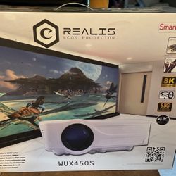Projector And 78” Screen