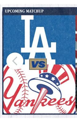 Yankees Vs Dodger 7/18