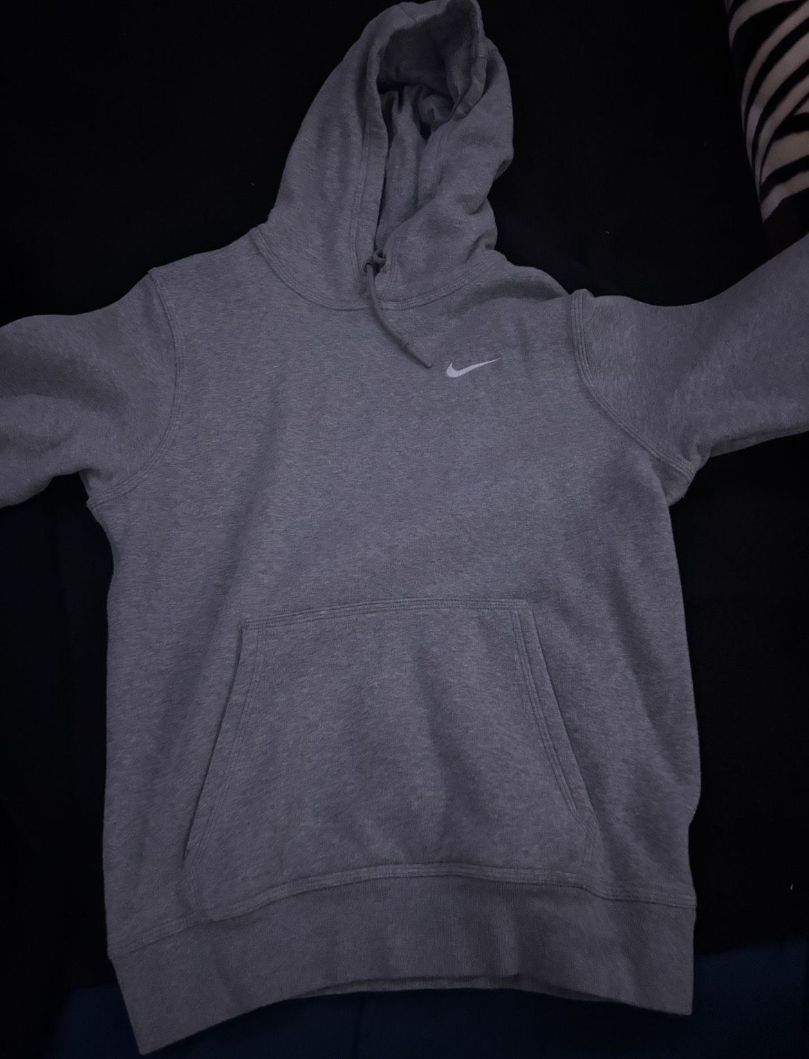 grey nike hoodie