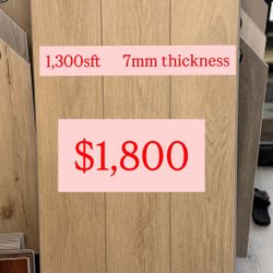 7mm De Gruesor Piso Vinyl Waterproof 💦