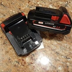 BRAND NEW 2X Vanon Rechargable 18v For Milwaukee 