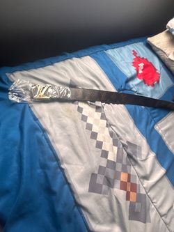 black louis vuttion belt