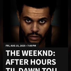 The Weekend Tickets 