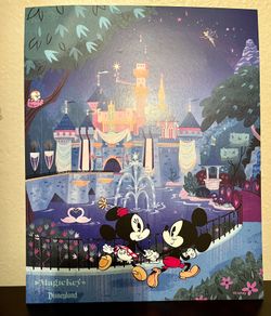 Disneyland Magic Key Print 