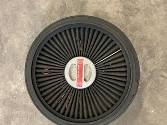 Air cleaner for 4 barrel carb