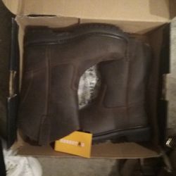 Men's 6.5 Eurostar Tuffy Brown Steel Toed Boots