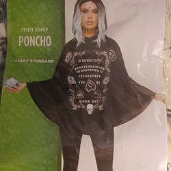 Adult Ouija Board Poncho