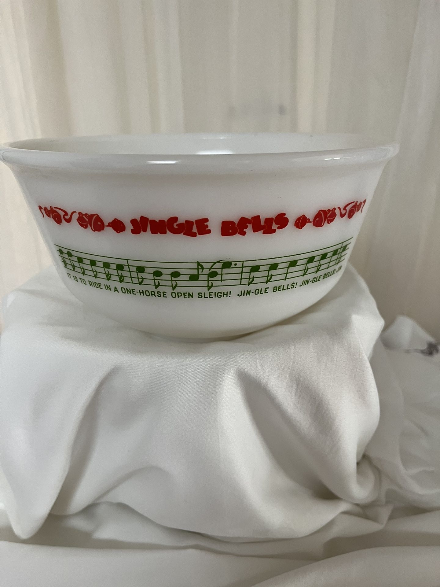 Vintage Jingle Bell 1950’s Bowl