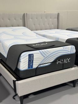 King Split Electric Adjustable Bed Frame & Mattress / Cali King -King - Split King - Queen - Full - Twin XL⭐️NEW -Warranty⭐️Take Home Today 50