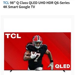 tv set 100 inch TCL QLED