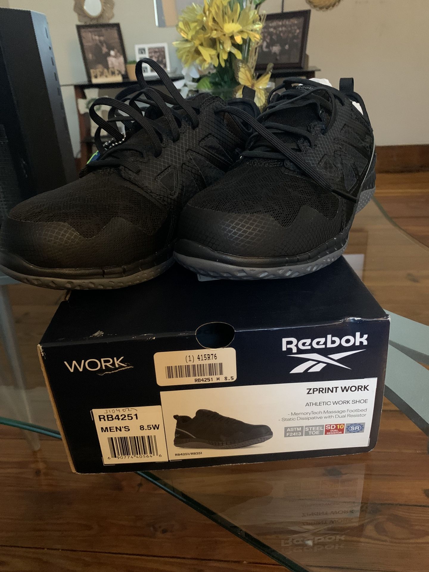 Reebok Steel Toe Shoes