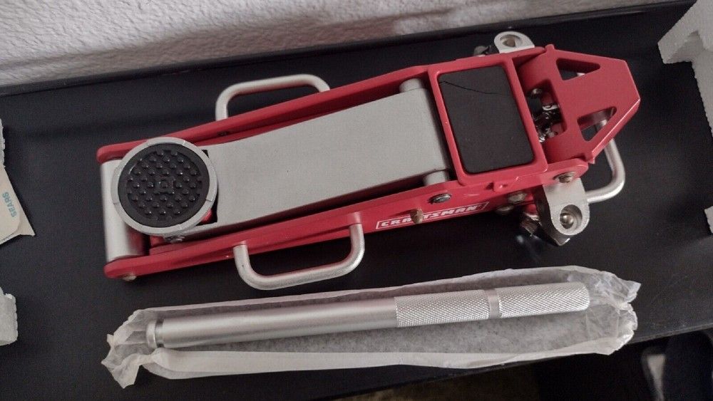 Craftsman MINIATURE Aluminum Racing Floor Jack, READ POST