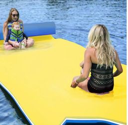 3 Layers XPE Foam Floating Mat Water Mats, 10Ft Tear-Resistant Lily Pad Lilly Pad Water Matt