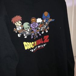 Bape X Dragon Ball Z Characters Long Sleeve Size L