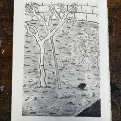 My Little Garden - Lithography Print