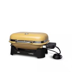 Lumin Compact Portable Electric Grill in Yellow
